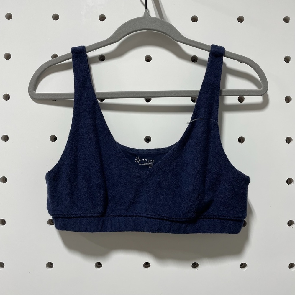 NWT Offline by Arie V Neck Recharge Least Support Bra Size M